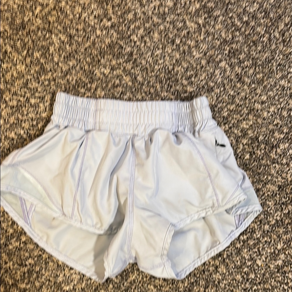 Light Light Purple Athletic Shorts